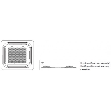 Фанкойл кассетный GENERAL CLIMATE 2T GCKD-500i (4.50, компакт., с датчиком и модулем NIM) 14000T19UL8N6T Фанкойл кассетный GENERAL CLIMATE 2T GCKD-500i (4.50, компакт., с датчиком и модулем NIM) 14000T19UL8N6T